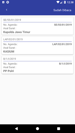 E-Office Polresta Sidoarjo