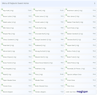 Rajlaxmi Sweet Home menu 1