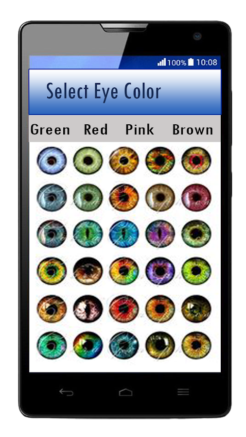 Eye Color Changer – Eye Lens Photo Editor — приложение на Android