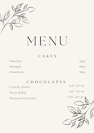 Yummy Cakes menu 1