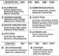 Tha pizza corner menu 3