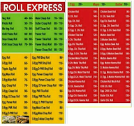 Chinese & Roll Express menu 2