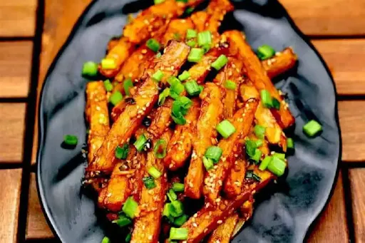 Honey Chilli Potatoes