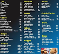 Chahar Food Cafe menu 1