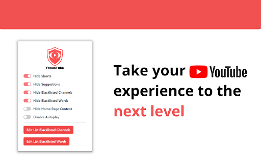 FocusTube - Distraction Remover for YouTube