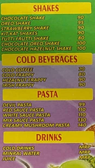 Pizza Burger Point menu 1