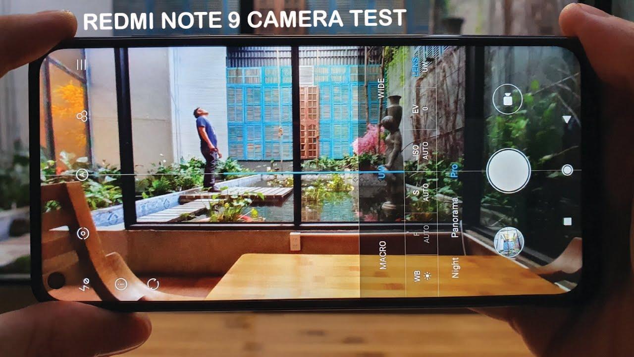 Xiaomi Redmi Note 9 test Camera full features - YouTube