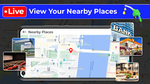 Screenshot GPS Maps, Live Satellite View