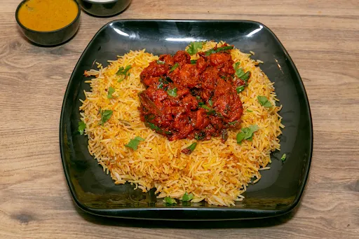 Chicken 65 Biryani+Chicken Fry