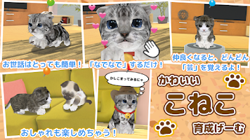 ねこ育成ゲーム - 子猫をのんびり育てる癒しの猫育成ゲーム Screenshot