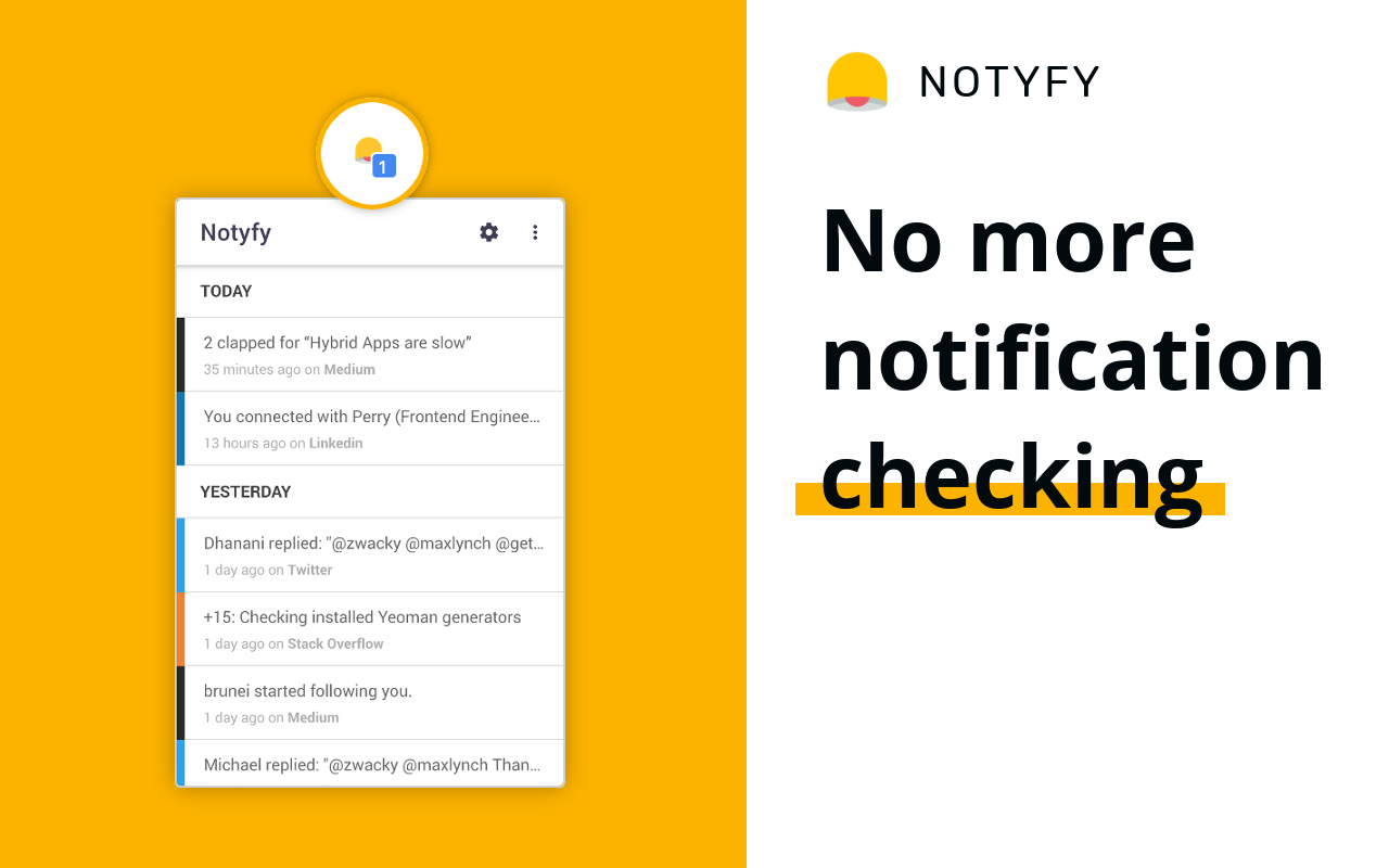 Notyfy - Web Notifications in One Place Preview image 4