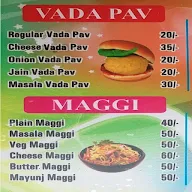 Vaishnav Vada Pav menu 1