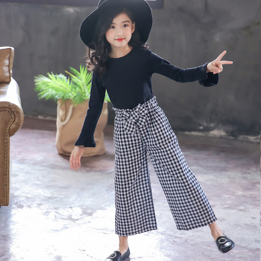 Title 5, Plaid Wide Leg Pants Long Sleeve Suit for Women...