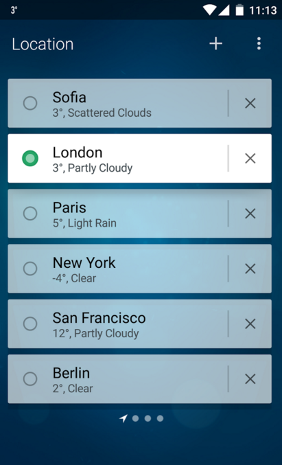 Weather Premium Screen 2