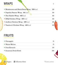 GoGourmet menu 5