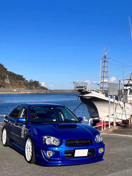 インプレッサ WRXの伊豆半島・稲取・金目鯛・クリスマス・港に関するカスタム事例の投稿画像1枚目