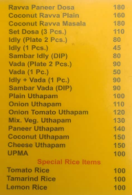 South Dosa Plaza menu 5