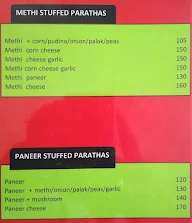 Yummy Parathas menu 3