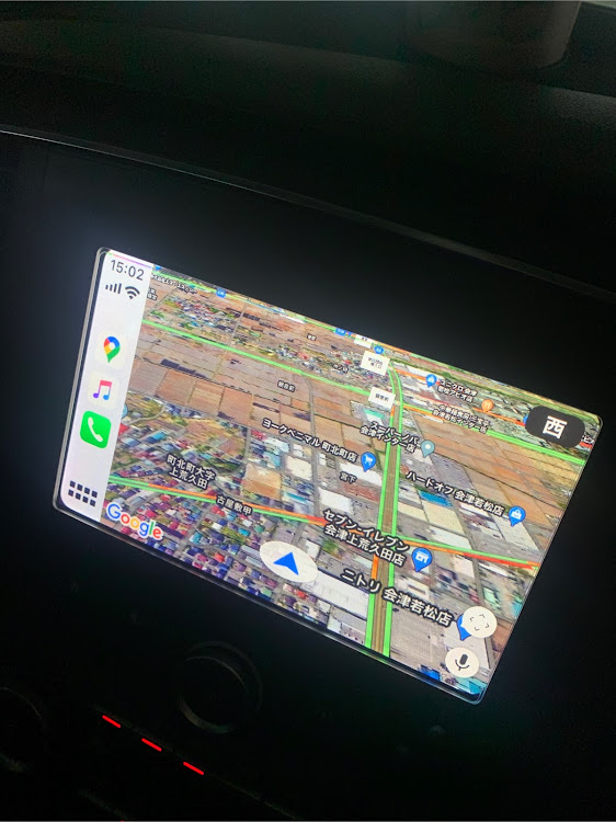 メガーヌ ハッチバックのメガーヌ・Apple CarPlay・やったぜ。・成し遂げたぜ・感動に関するカスタム事例の投稿画像1枚目