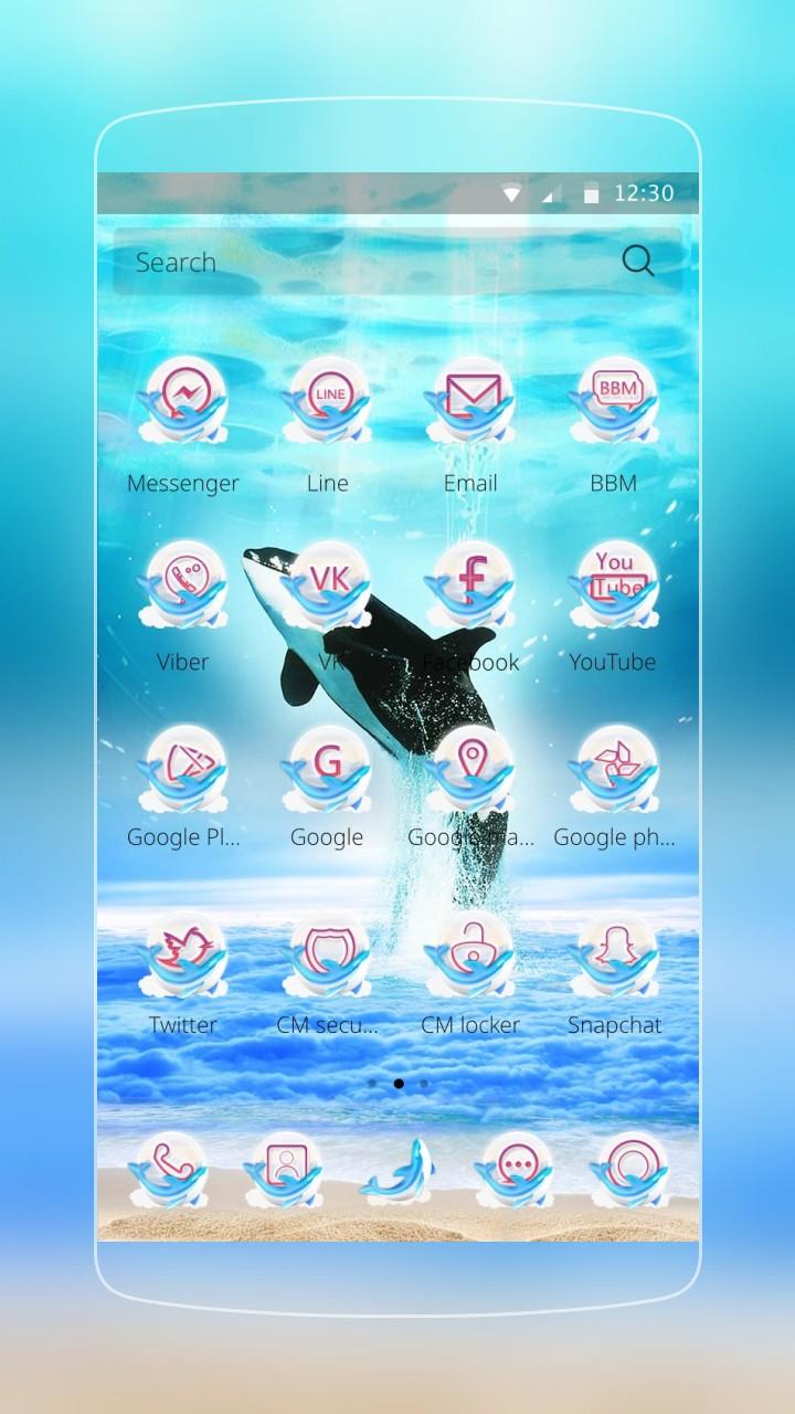 Blue Ocean Screen 2