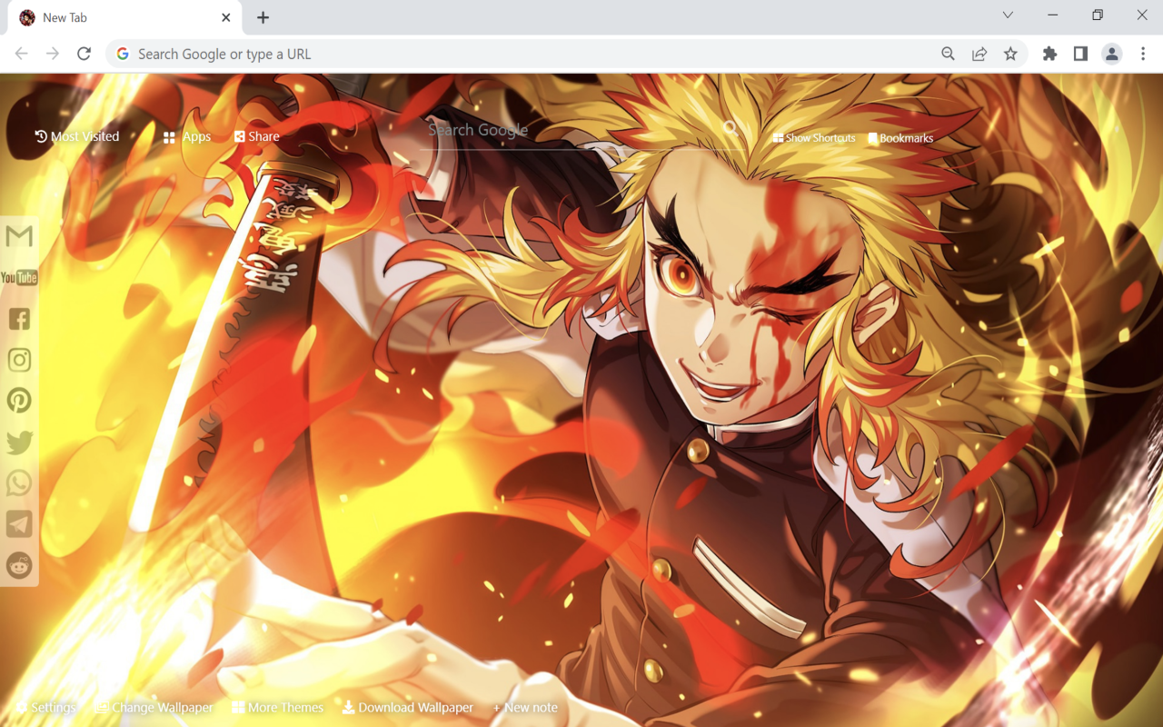 Demon Slayer Mugen Train Wallpaper Preview image 3