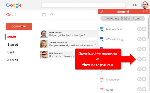 @ttaché: The Gmail Attachments Manager