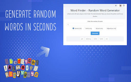 Word Finder - Random Word Generator