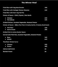 Aashi's Bistro menu 5