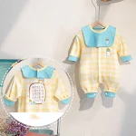 Yellow grid bottle open straig