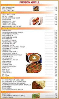 Namaskara Foods- The Kitchen menu 2