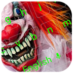 Cover Image of डाउनलोड Creepy Clown Keyboard 10001001 APK