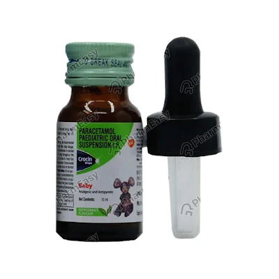 Crocin Oral Drops 100mg/ml 15ml