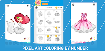 Sans Pixel Art Color By Number APK (Android Game) - Free Download