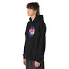 uniform experiment x keith haring x fragment design sweat hoodie black blue print