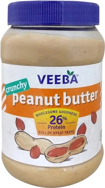 Veeba Peanut Butter Crunchy - 1 kg