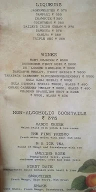 Orchid Lounge menu 4