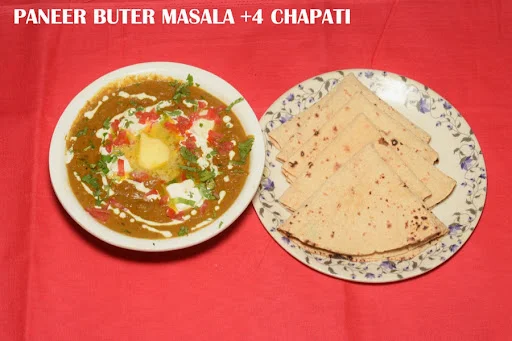 Paneer Butter Masala +4 Chapati