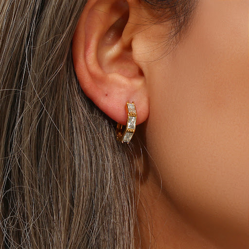 Title 3, Elira Diamond Earrings for women. Sparkling jew...