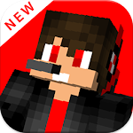 Cover Image of Baixar Youtubers Skins for Minecraft 2018 2.0 APK