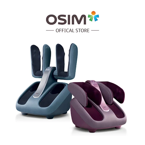 Máy massage chân OSIM uSqueez 2 (Xanh)