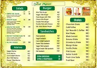 Salad Master menu 1