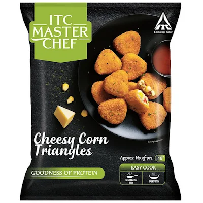 Itc Master Chef Cheesy Corn Triangles - 320 gm