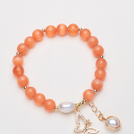 Title 4, Womens Retro Temperament Peacock Agate Bracele...