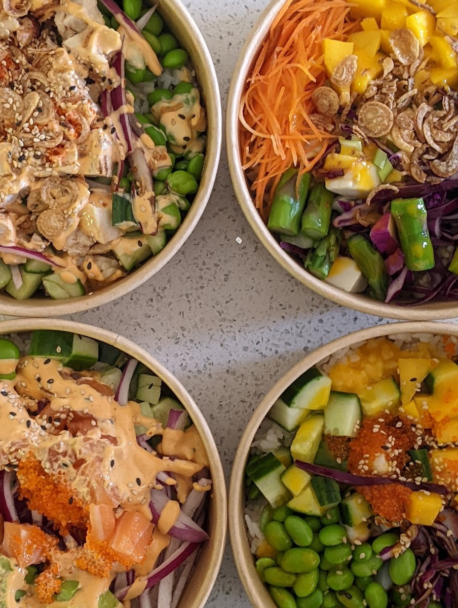 Gluten-Free at Poke A Bowl