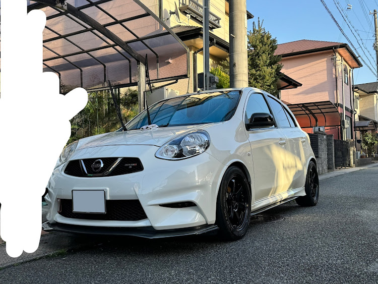 マーチの仕様変更・楽しみ・パーツ買いました・鉄粉取り・ディテーリングに関するカスタム事例の投稿画像2枚目