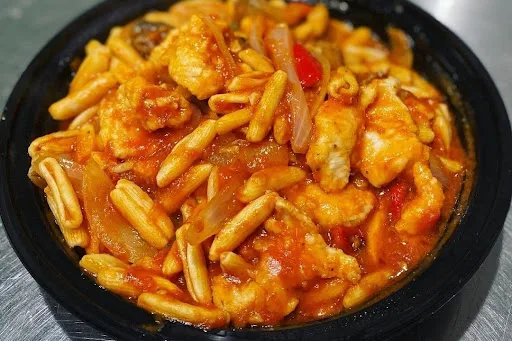 Chilli Paneer Pasta