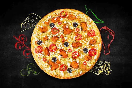 Feta Tandoori Chicken Phantom Medium Pizza (Serves 2)