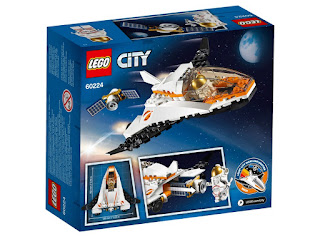 Конструктор City Space Port 60224 Миссия по ремонту спутника 84 детали LEGO за 637 руб.