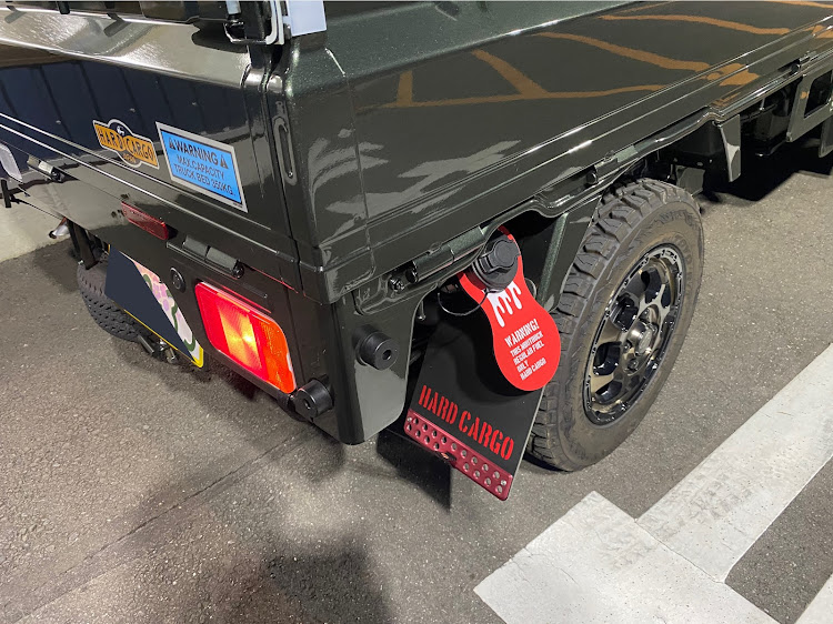 CARRY 4WDのハードカーゴ・ハードカーゴマッドフラップ・ハードカーゴキャリアに関するカスタム事例の投稿画像1枚目