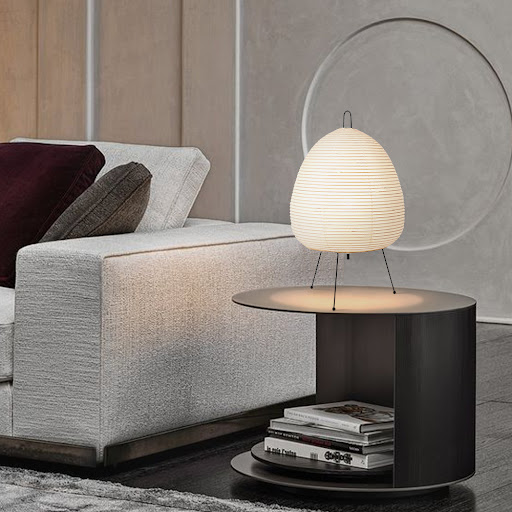 Title 1, Japanese Style Rice Paper Table Lamp for Living...